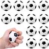 Meleager 12 Pezzi Mini Palloni da Calcio, Mini Pallone da Tavolo, Palline Calcio Balilla per Festa di Calcio, Palline Antistress in Schiuma per Bambini e Adulti, Palloni Giocattolo in Schiuma Gonfiabile