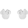 Disney Orecchini Disney Minnie, Acciaio Inossidabile con Fiocco per Bambini e Bambine, Gioielli Disney