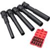 TOPWAY 1/2 Set di Chiavi a Bussola Extra Profonda Impact 5 Pezzi 8-14 mm Metrico Bussole CR-MO Extra Lunghe Camion Trattori Motori Riparazione Garage Strumento