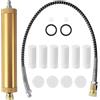 Taipintee 16 Pezzi Filtro Compressore Aria Kit, Q35 Separatore Acqua e Olio con Elemento Filtrante, Accessori Compressore Aria, per il Collegamento Della Pompa Dell'aria o Della Pompa Dell'aria da 12 V