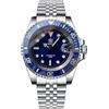 HILLEO STEELDIVE SD1953 Bracciale Meccanico Uomo Dress Watch 41MM NH35 Movimento Impermeabile Uomini Automatici Dive Orologi, V 5