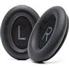 WC PadZ QC45 - Cuscinetti auricolari per Bose QuietComfort 45 / QuietComfort Se/QuietComfort Wireless, realizzati da Wicked Cushions | Cuscino extra spesso | Black