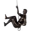 XYQXYQ Scultura decorativa da parete con uomo che si arrampica, stile nordico moderno, semplice, sculture di uomo che si arrampica, regalo per casa e ufficio