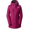 THE NORTH FACE Hikesteller Giacca, Bacca di Boysen/Grigio Asfalto, S Donna