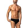 o-day Liabel 12 Mutande Uomo Cotone 100% Set di Slip Uomo Cotone Bianco o Assortito con Cuciture Rinforzate Slip Intimo Uomo Comfort-Fit (IT, Testo, L, Regular, Regular, Assortito - 4 Neri 4 Blu 4 Grigi)