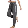 Vlazom Pantaloni Sportivi Donna Pantaloni Tuta Cotone Pantaloni Jogger Elasticizzato Sweatpants per Jogging Fitness Sport,L,B-Blu Marino