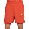 Nike Pantaloncini da tennis da uomo Nike Court Dri-Fit Slam RG 2-in1 Shorts - Marrone