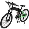 SanBouSi E Bike 26 pollici, bicicletta elettrica da uomo e donna, pieghevole, 21 marce, bicicletta elettrica da città con batteria rimovibile da 36 V, 10,8 Ah, display LCD, Ebike Mountain Bike