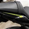 Resin Bike Adesivi Moto Compatibile con Kawasaki Z650 2024-2025 Nera. Protezioni Codino da Urti e Graffi. Adesivi Resinati con Effetto 3D Made in Italy