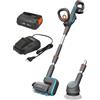 Gardena AquaBrush Universal 03/18V P - Lavapavimenti a batteria + Spazzola - con starter kit 18V - 2.5Ah