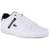 Lacoste CHAYMON 0120 2 CMA, Sneakers, Uomo, Bianco (Wht/Nvy/Red), 40 EU