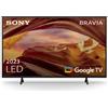 Sony BRAVIA Smart TV 43 Pollici 4K Ultra HD Display LED HDR con sistema Google TV colore Nero - KD-43X75WL