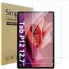 Simpeak 2 Pack Pellicola Protettiva Compatibile con Lenovo Tab P12 / P12 Pro 12.7, Vetro Temperato Protezioni Schermo HD Anti-graffio