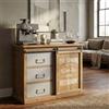 MIlani Home EDWINS - madia in legno e acciaio