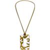 Hermès Pre-Owned - Collana con pendente - Donna - porcellana - Taglia unica - Giallo