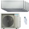 Daikin Condizionatore Daikin Stylish Silver quadri split 9000+12000+12000+18000 BTU inverter A++ wifi unità esterna 7.4 kW codice prodotto 4MXM80A/FTXA25CS_1/FTXA35CS_2/FTXA50CS_1