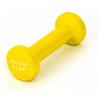 Diamond Fitness Manubrio in Vinile Giallo da 0,5 kg