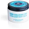L'OCCITANE EN PROVENCE Creme Ultra Legere Corps Karité 5% Crema Corpo Leggera 175 ml