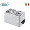 Vetrina refrigerata in ABS da banco, mm 600x400