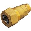 TIEMME RACCORDERIE S.p.A. 1590 Raccordo Diritto M Steel Block Tubo Ferro 3/4 Tiemme Racc. 1500051