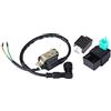 Qiilu Bobina di accensione Regolatore CDI per 110CC 125CC 140CC Trail Bike Dirt Bike Quad ATV