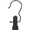 Gruccia metallo TP 03 pinza singola nera