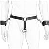 SUPKTHDY Uomo Cintura di Castità Pelle Erotica Cintura di Castità Regolabile Gay Cintura Bondage per Pene Uomo Sexy Cintura di Castità Anello del Pene in Metallo Costume Erotico Giocattolo Sessuale Uomo Nero