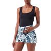 Noppies Shorts Under The Belly Allover Print Niles Pantaloncini, Blue Graphite-P334, 48 Donna