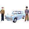 Mattel Harry Potter - Auto Volante con Harry e Ron, con macchina Ford Anglia e bambole Harry Potter e Ron Weasley, Giocattolo da collezione per Bambini 6+ Anni, HHX03