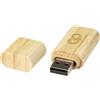 Chiavetta usb da 16 a 128GB personalizzata in bamboo personalizzate o neutre