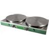 D.L. SERVICE Crepier elettrica doppia - Diametro mm 400 - Potenza W 2750 x 2