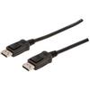 Digitus Cavo video DisplayPort 4K DP/DP 2m - Nero