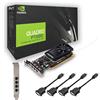 VGA PNY Quadro P1000 v2 4GB DVI GDDR5 (VCQP1000DVIV2-PB)