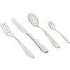 Alessi 5180s24m Nuovo Milano Set di posate monoblocco 24 pezzi in acciaio inossidabile 18/10 lucido