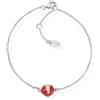 AMEN Bracciale in argento coccinella