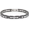 AMEN Bracciale uomo in ceramica e acciaio