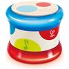 Hape Baby Tamburo | Giocattolo musicale educativo | Con tanti suoni per avvicinarsi alla musica dai 6 mesi
