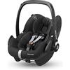 Maxi-Cosi Pebble Pro i-Size Seggiolino Auto Gruppo 0+ i-Size, Cuscino Riduttore Neonato, Poggiatesta Ergonomico, Capottina Solare, Protezioni Laterali, per Bambini 0-12 mesi 45-75 cm, Essential Black