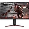 Lg Monitor PC Gaming 31.5" QuadHD 2560x1440 LED 350 cd/m2 Nero e Rosso 32GN650-B LG