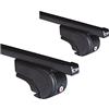 TETRAX Barre portatutto portapacchi auto PEUGEOT 2008 I RAIL APERTI CORRIMANO 2013 > 2019