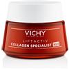 VICHY Liftactiv Collagen Specialist Crema Notte 50ML 50ml Tratt.viso notte antirughe