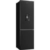 Exquisit Frigorifero congelatore KGC265-70-NF-WS-040C inoxlook-az | Volume 251 L | Frigorifero congelatore senza gelo | Distributore di acqua | Frigorifero freestanding
