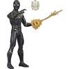 SPIDER-MAN Hasbro Spider-Man, Spider-Man con tuta Mystery Web Gear Nera e Dorata, Action Figure 15 cm spirata al film di Spider-Man no Way Home, per Bambini dai 4 Anni in su
