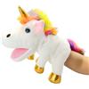 LOMTRATS Marionette a Mano Unicorno per Bambini,con Bocca Aperta Mobile, Che Implica Felicità, Eternità e Purezza, Perfetto per Raccontare Storie, Insegnare, Scuola Materna, Regali di Compleanno