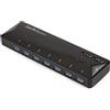 Startech.com Hub USB 3.0 a 7 Porte con Porte di Ricarica Dedicate, 2 Porte X 2.4 amp