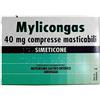 Mylicongas 40 mg Simeticone Meteorismo 50 Compresse Masticabili