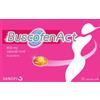 Buscofen Act 400 mg Ibuprofene Analgesico 12 Capsule Molli