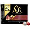 L'or Capsule LOR in alluminio, Espresso Barista, compatibili con Nespresso