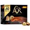L'or Capsule Caffè in alluminio LOR Espresso Colombia compatibili Nespresso