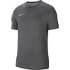 Nike Dri-Fit Park 20, T-Shirt Uomo, Carbone Heathr/Bianco, XXL